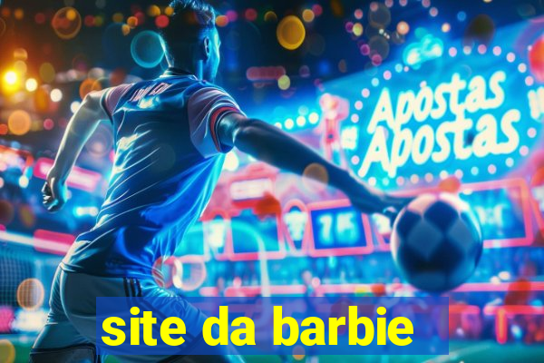 site da barbie - jogos